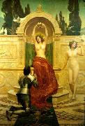 John Collier Tannhauser in the Venusberg oil painting